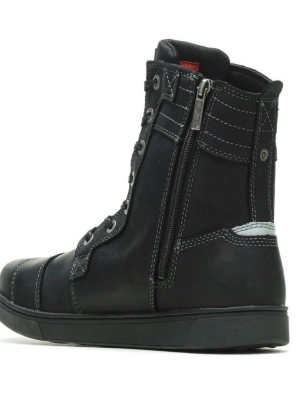 HARLEY DAVIDSON Men’s Black Leather Moto Boots